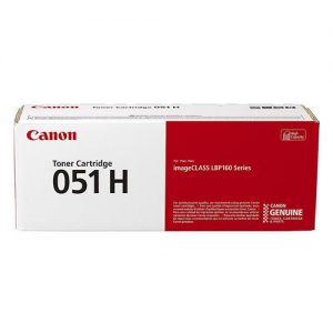 Canon 051H 2169C001 Original Black Toner Cartridge High Yield