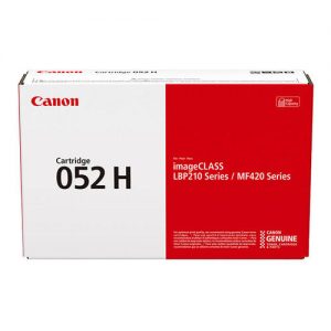 Canon 052H 2200C001 Original Black Toner Cartridge High Yield