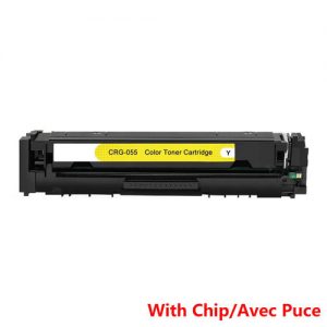 Canon 055 3013C001 Compatible Yellow Toner Cartridge – With Chip