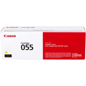 Canon 055 3013C001 Original Yellow Toner Cartridge