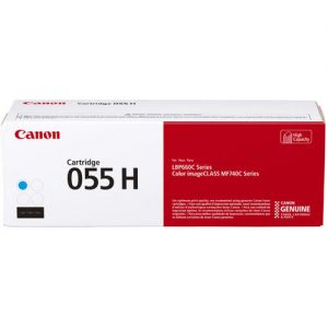 Canon 055 3019C001 Original Cyan Toner Cartridge High Yield