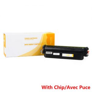 Canon 055H 3017C001 Compatible Yellow Toner Cartridge High Yield – With Chip