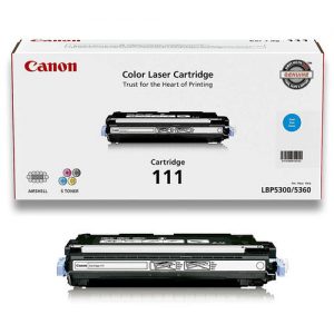 Canon 111C 1659B008 1659B001AA Original Cyan Toner Cartridge