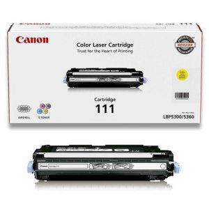 Canon 111Y 1657B008 1657B001AA Original Yellow Toner Cartridge