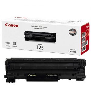 Canon 125 3484B001AA Original Black Toner Cartridge