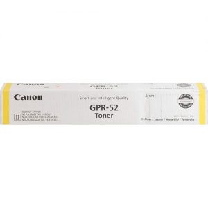 Canon GPR-52Y 9109B003 Original Yellow Toner Cartridge