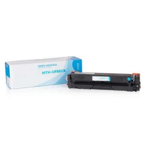 Compatible HP 202X CF501X Cyan Toner Cartridge High Yield