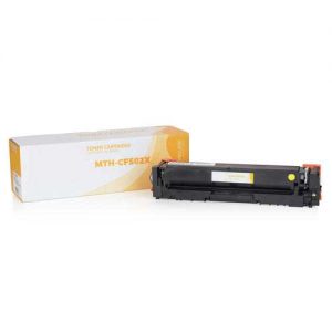 Compatible HP 202X CF502X Yellow Toner Cartridge High Yield