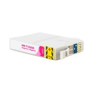 Epson 124 T124320 Compatible Magenta Ink Cartridge