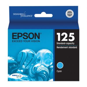 Epson 125 T125220 Original Cyan Ink Cartridge