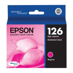 Epson 126 T126320 Original Magenta Ink Cartridge High Yield