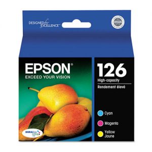 Epson 126 T126520 Original Colour Ink Cartridge Combo High Yield C/M/Y