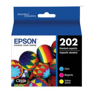 Epson 202 T202520 Original Ink Cartridge Combo C/M/Y