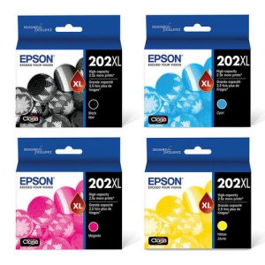 Epson 202XL Original Ink Cartridge Combo High Yield BK/C/M/Y