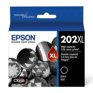 Epson 202XL T202XL120-S Original Black Ink Cartridge High Yield