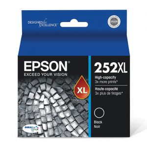 Epson 252XL T252XL120 Original Black Ink Cartridge High Yield