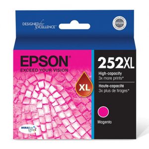 Epson 252XL T252XL320 Original Magenta Ink Cartridge High Yield