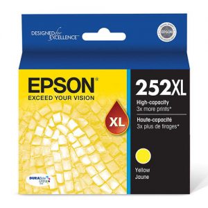 Epson 252XL T252XL420 Original Yellow Ink Cartridge High Yield