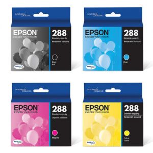 Epson 288 Original Ink Cartridge Combo BK/C/M/Y