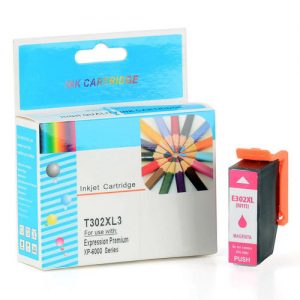 Epson 302XL T302XL320 Compatible Magenta Ink Cartridge High Yield