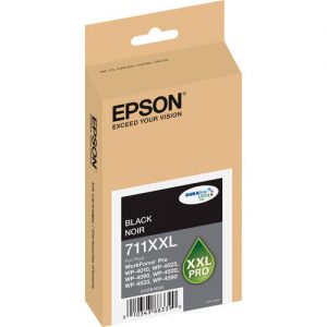 Epson 711XXL T711XXL120 Original Black Ink Cartridge Pigment