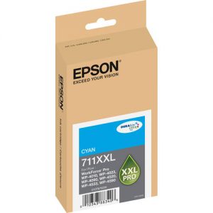 Epson 711XXL T711XXL220 Original Pigment Cyan Ink Cartridge