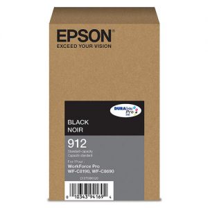 Epson 912 T912120 Original Black Ink Cartridge