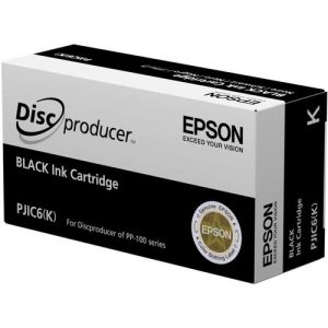 Epson PJIC6 C13S020452 Original Black Ink Cartridge