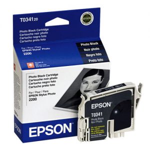 Epson T034120 Original Photo Black Ink Cartridge