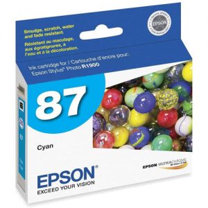 Epson T087220 Original Cyan Ink Cartridge