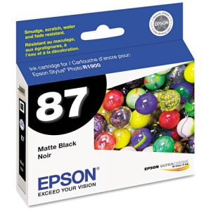 Epson T087820 Original Matte Black Ink Cartridge