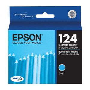 Epson T124220 Original Cyan Ink Cartridge