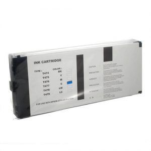 Epson T477011 Compatible Cyan Ink Cartridge