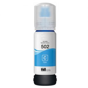 Epson T502 T502220-S Compatible Cyan Ink Bottle