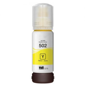 Epson T502 T502420-S Compatible Yellow Ink Bottle