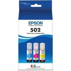 Epson T502 T502520-S Original Color Ink Bottle Combo C/M/Y