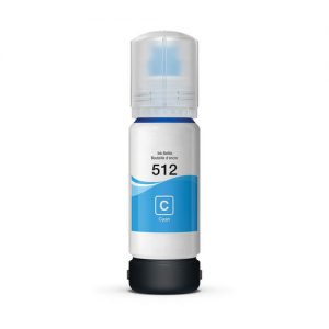 Epson T512 T512220-S Compatible Cyan Ink Bottle