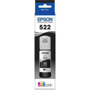Epson T522 T522120-S Original EcoTank Black Ink Bottle