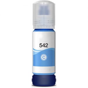 Epson T542 T542220-S Compatible Cyan Ink Bottle Extra High Yield