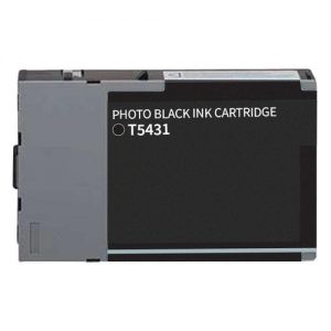Epson T543100 Compatible Photo Black Ink Cartridge Pigment