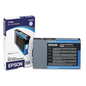 Epson T543200 Original UltraChrome Cyan Ink Cartridge