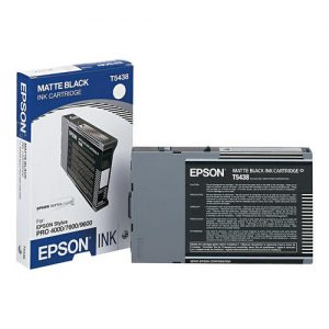 Epson T543800 Original Matte Black UltraChrome Ink Cartridge