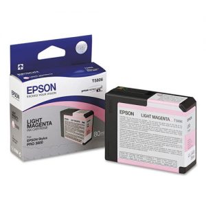 Epson T580600 Original UltraChrome Light Magenta Ink Cartridge for Stylus Pro 3800 Printer