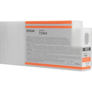 Epson T596A00 350ml Original Orange Ink Cartridge