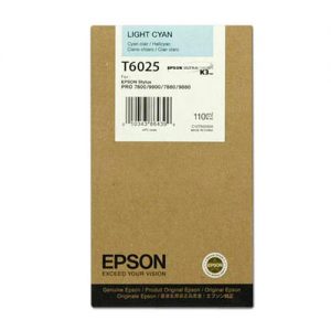 Epson T602500 Original Light Cyan Ink Cartridge