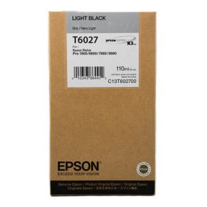 Epson T602700 Original Light Black Ink Cartridge