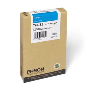 Epson T603200 Original Cyan Ink Cartridge