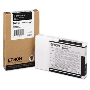 Epson T605100 Original Photo Black Ink Cartridge