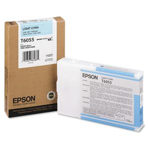 Epson T605500 Original Light Cyan Ink Cartridge
