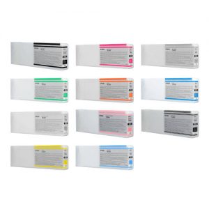 Epson T636 700ml Original Ink Cartridge Combo PBK/C/VM/Y/LC/VLM/LBK/MBK/LLBK/OG/GN
